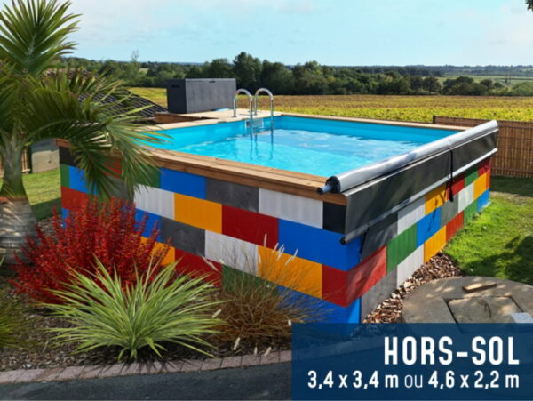 piscine hors sol modele blockto pool