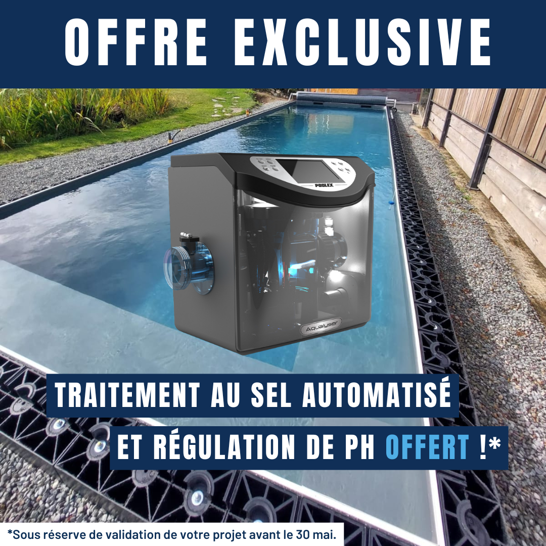 BLOCKTOPOOL TRAITEMENT AU SEL AUTOMATISÉ ET RÉGULATION DE PH OFFERT