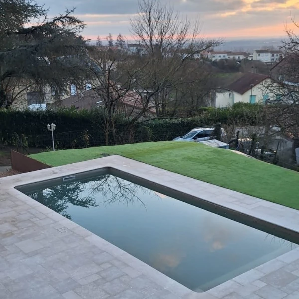 piscine blockto pool realisations 7 6x3 4m liner olive