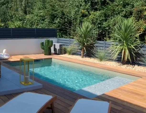 piscine blockto pool mini piscine 5 2 x 2 8m liner olive