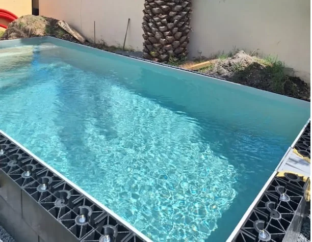 piscine blockto pool mini piscine 5 8 x 2 8m liner ciment
